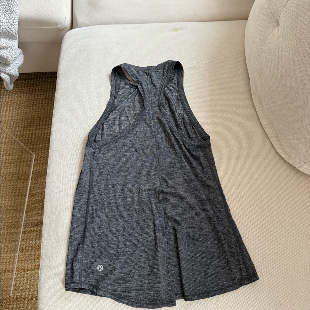 lululemon athletica Gray Tank Top